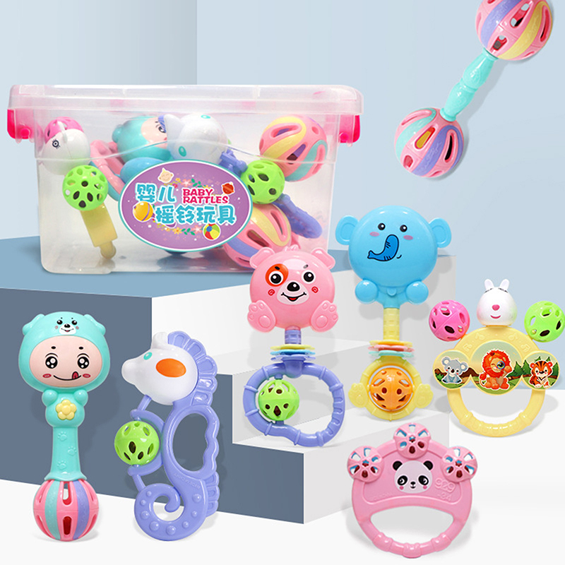Baby Rattle Toy Set - Juego de 1/7 piezas de sonajeros