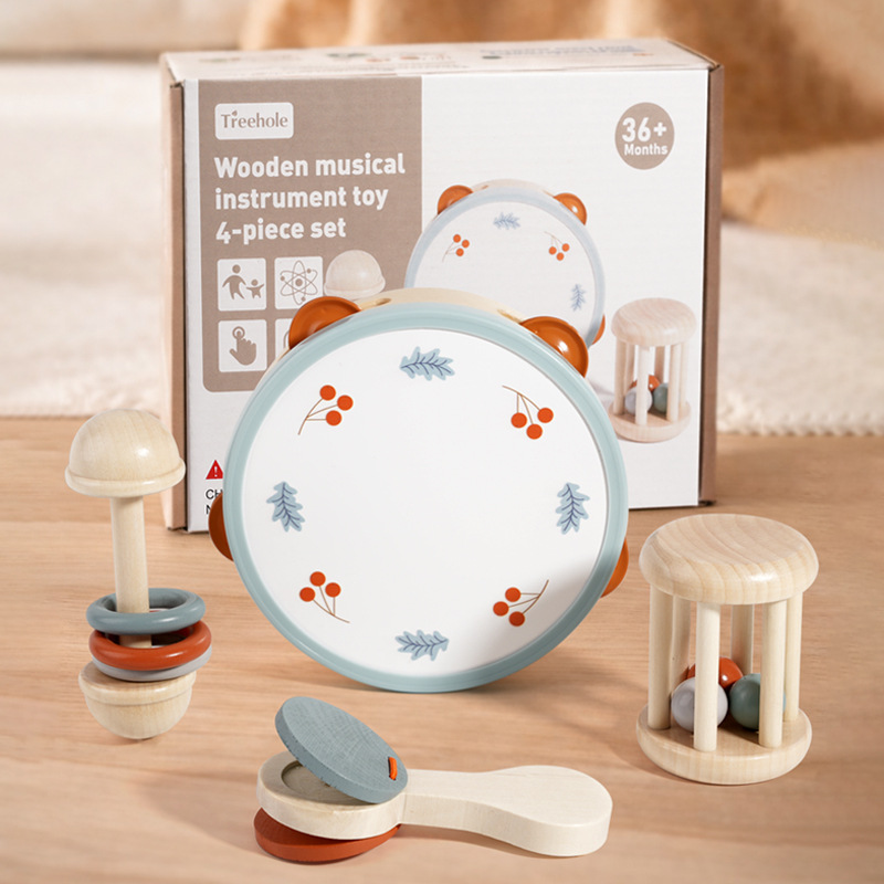 Baby Rattle Toy Set - Sonajero de mano para niños de