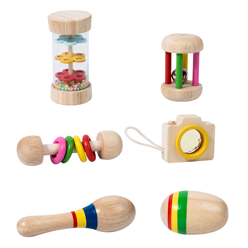 Baby Rattle Toy Set - Sonajero educativo para bebés, juegos de