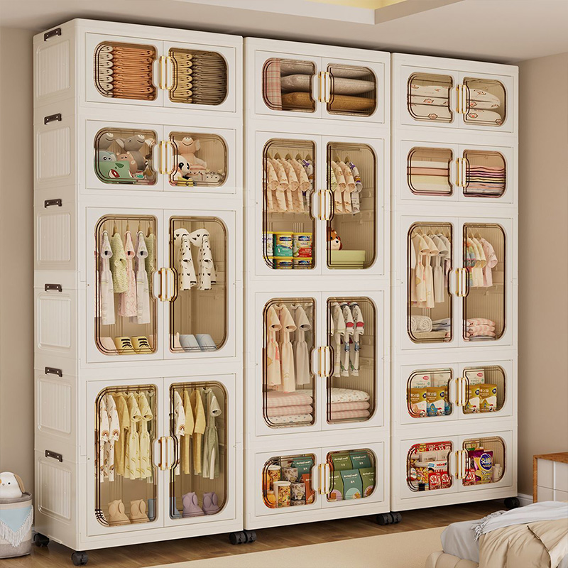 Baby Products Storage Box - Armario Plegable Colorido para Niños –