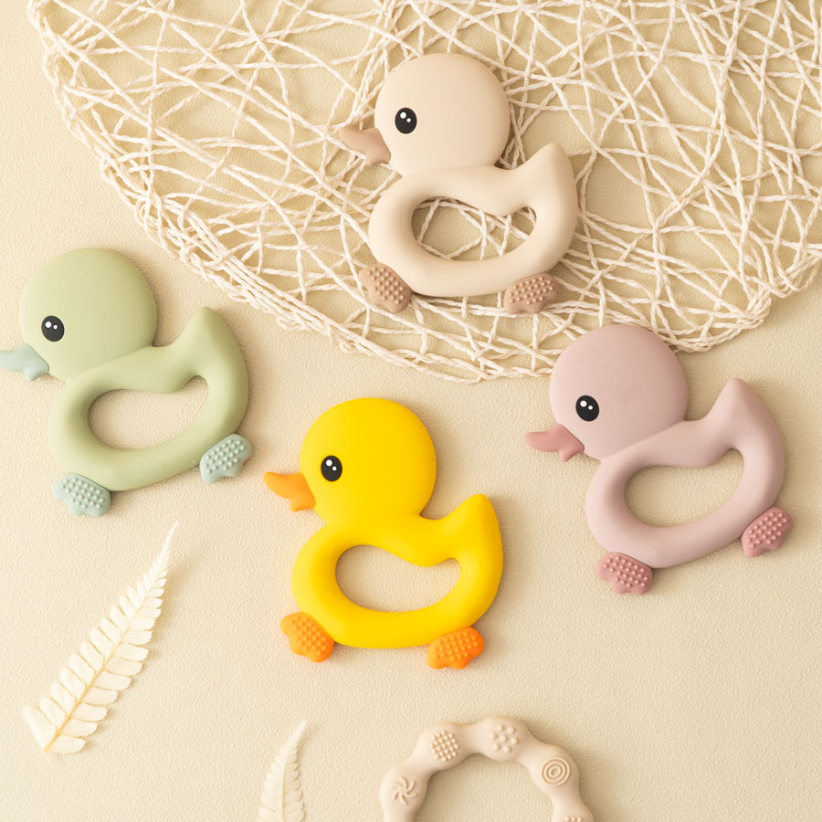 Baby Products Expo - Mordedor de silicona con dibujos de