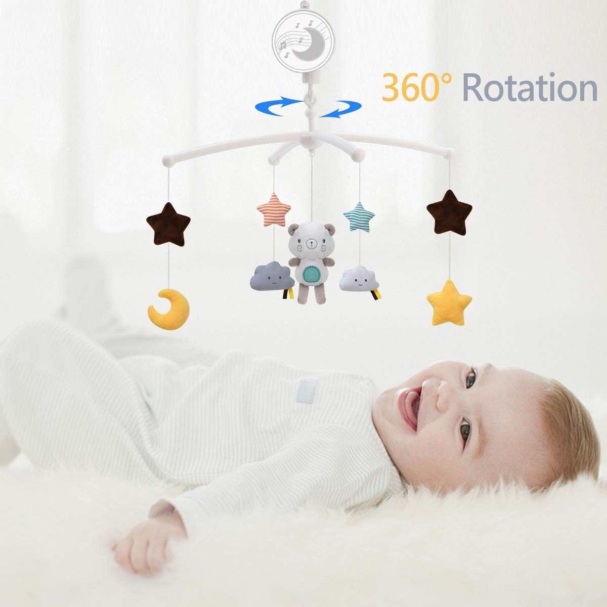 Sonajeros móviles para cuna de - Baby Rattle Toy Set reseña y precio