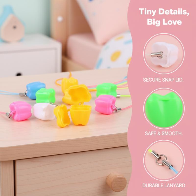 50 Cajas para Dientes de Leche - Baby Products Storage Box reseña y precio