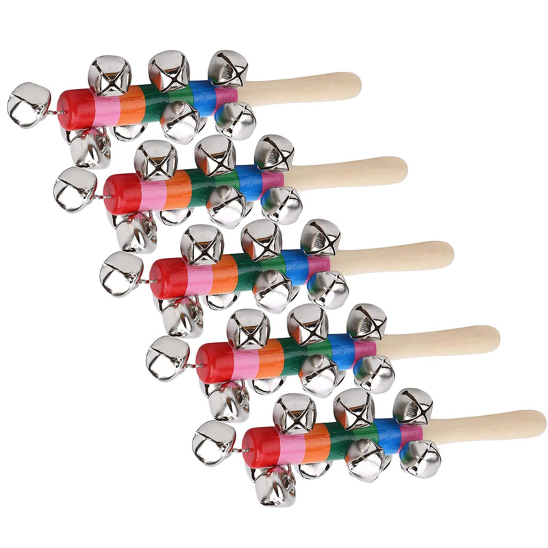 Cascabeles de mano de madera p - Baby Products Game reseña y precio