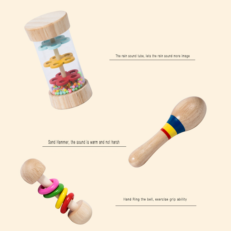 Sonajero educativo para bebés, - Baby Rattle Toy Set reseña y precio