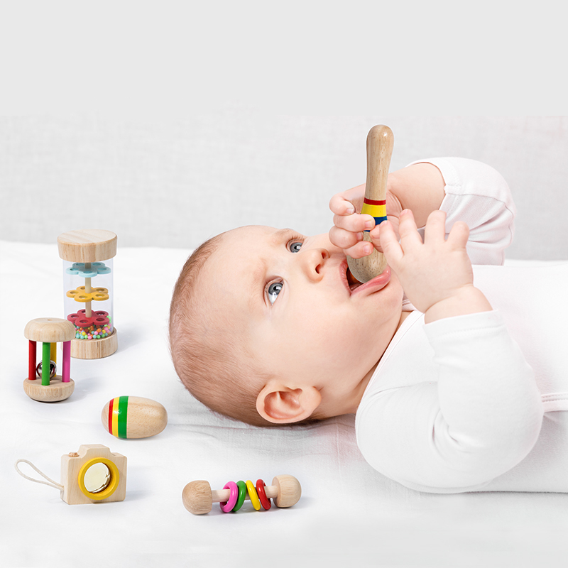 Sonajero educativo para bebés, - Baby Rattle Toy Set reseña y precio