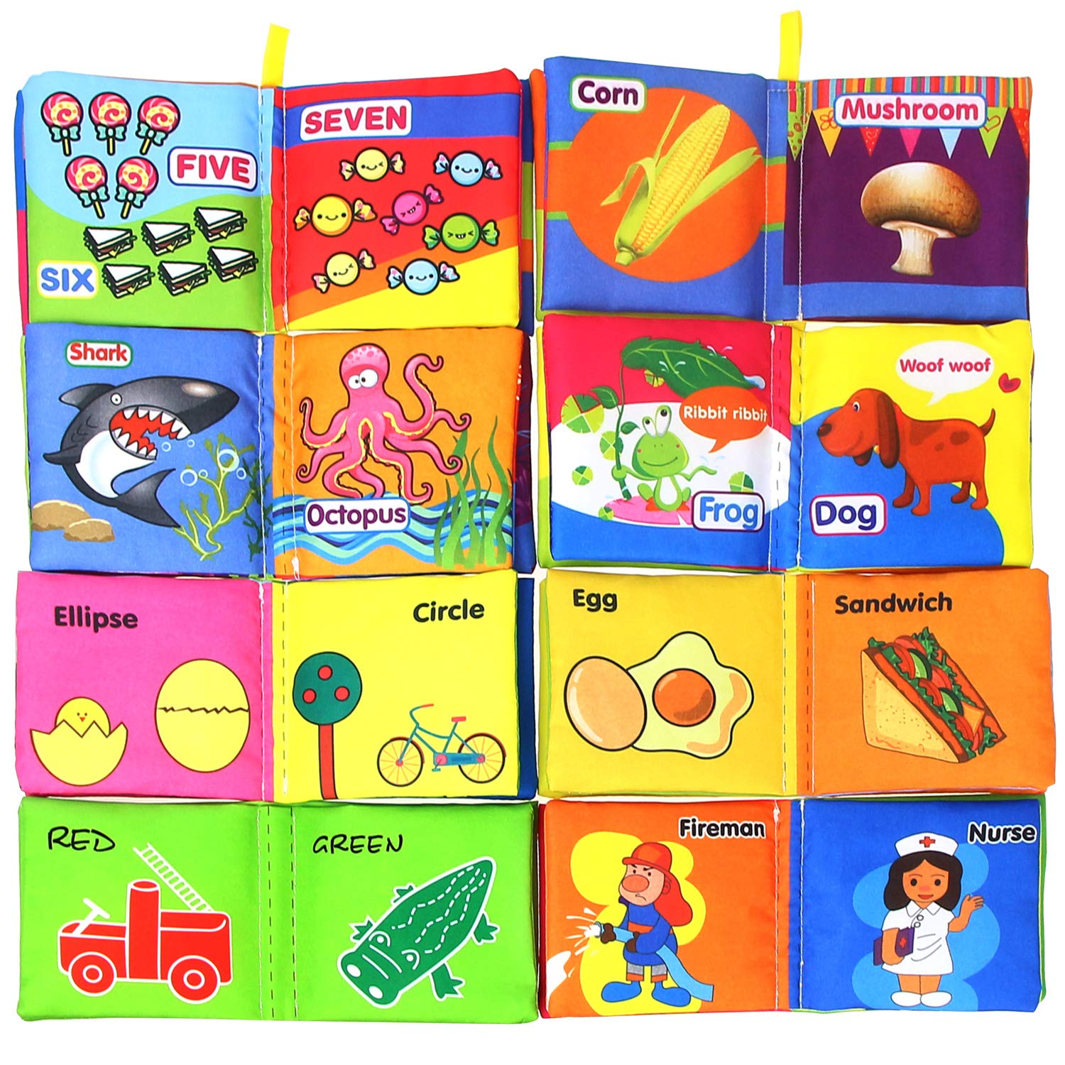 Libro de tela para bebé, desar - Baby Products Game reseña y precio