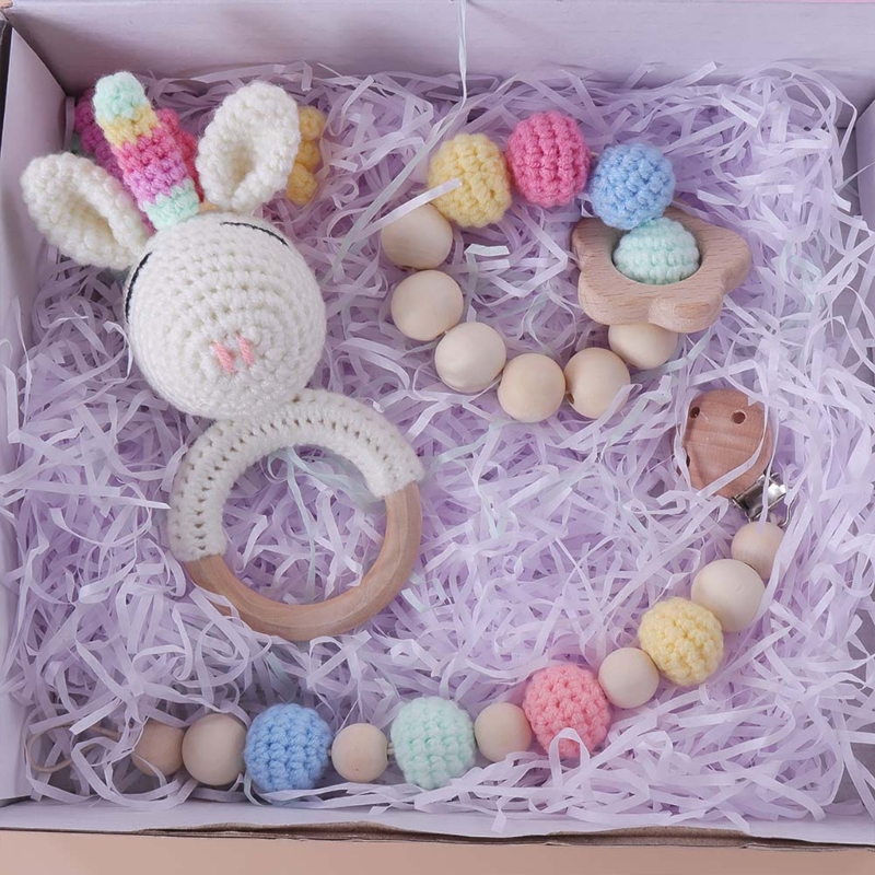 Juego de regalo para recién na - Baby Rattle Toy Set reseña y precio