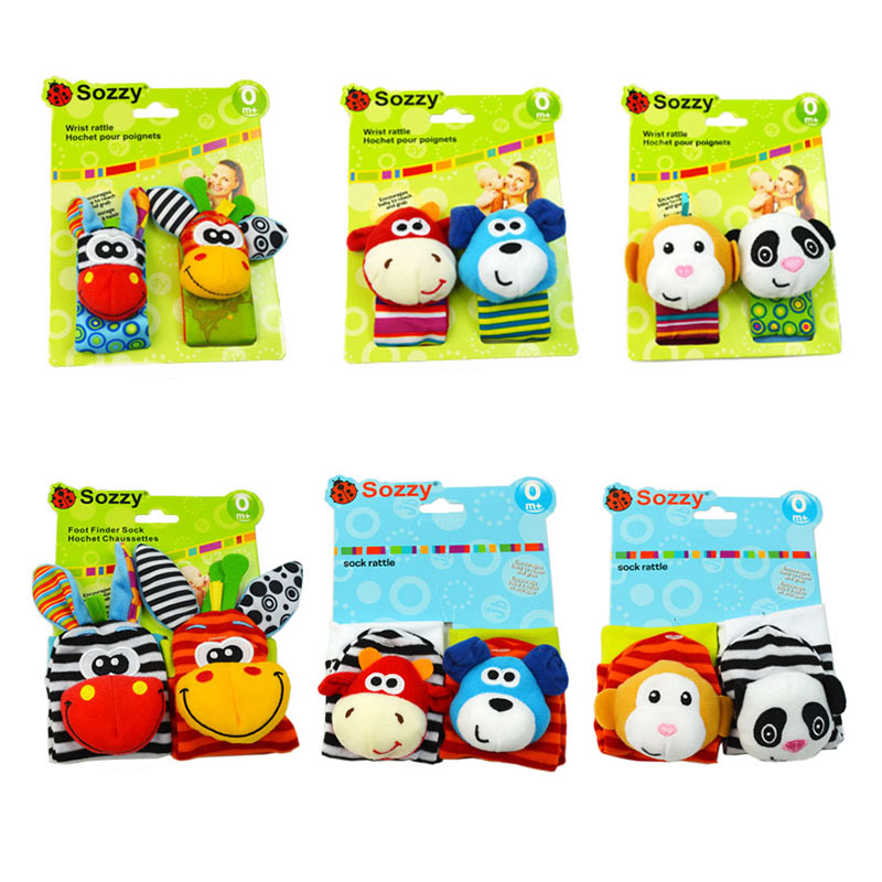 Calcetines con sonajero para b - Baby Rattle Toy Set reseña y precio