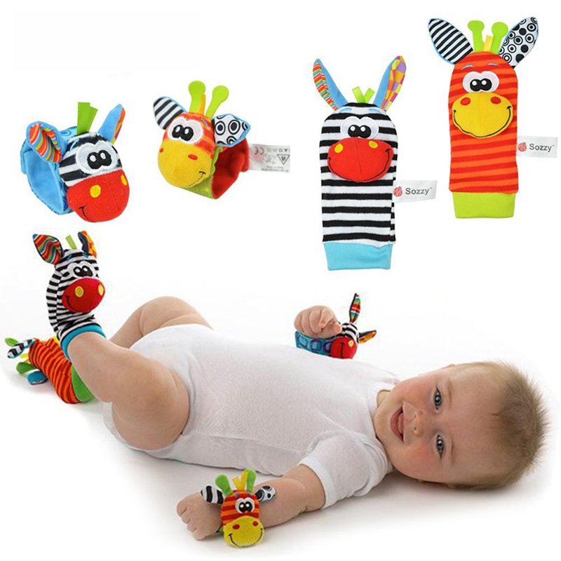 Calcetines con sonajero para b - Baby Rattle Toy Set reseña y precio