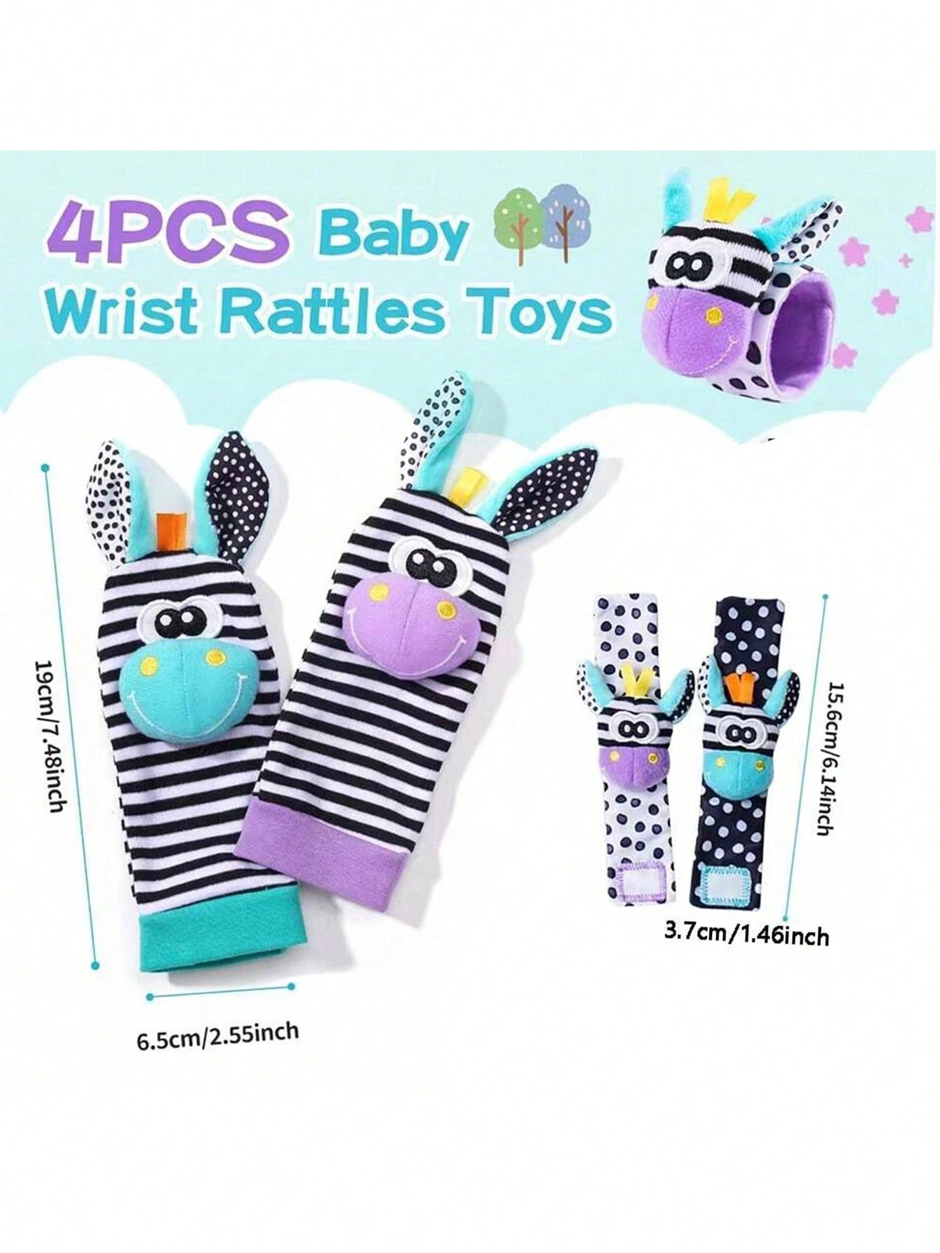 Juguetes de sonajero para bebé - Baby Rattle Toy Set reseña y precio